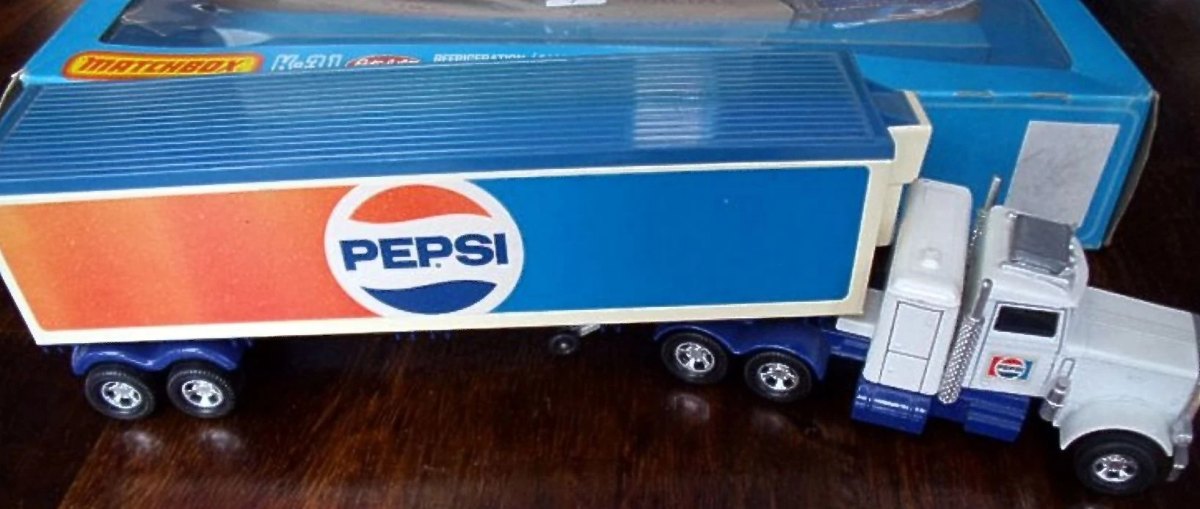 Hot Wheels Peterbilt Refrigeration Truck