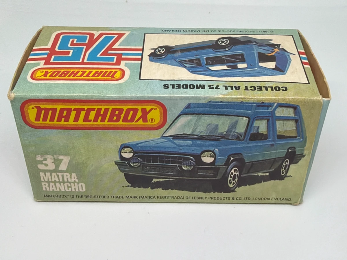1982 Matra Rancho Blue: Box: Image 2