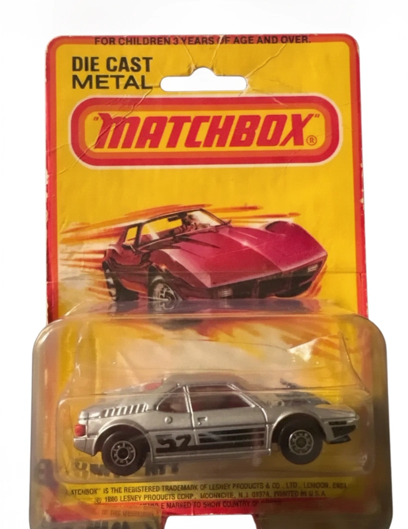 1982 BMW M1 Silver: Long Card: Image 2