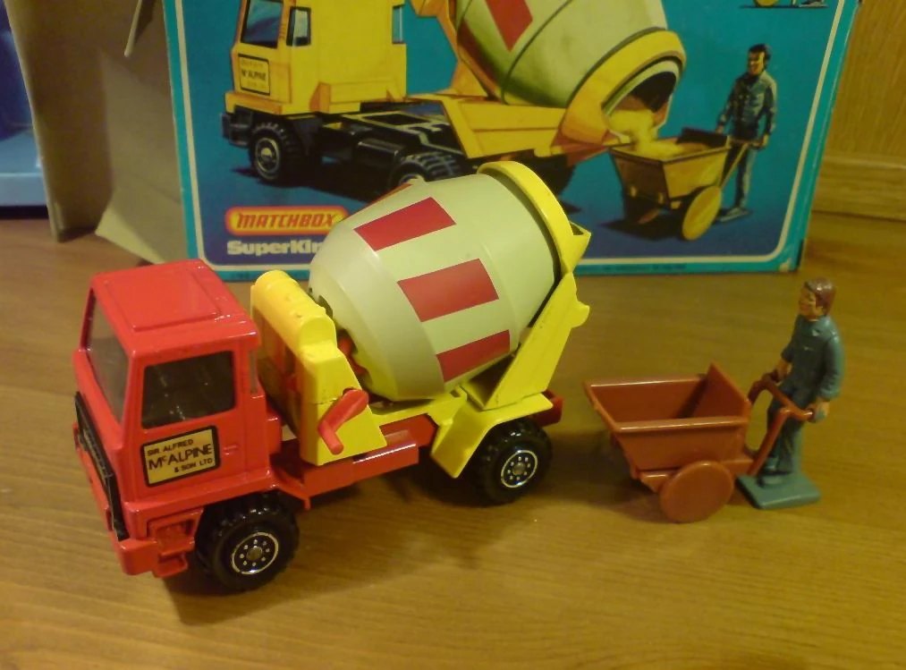 Hot Wheels Cement Truck Bedford