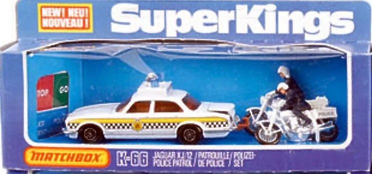 Hot Wheels Jaguar XJ12 Police Set