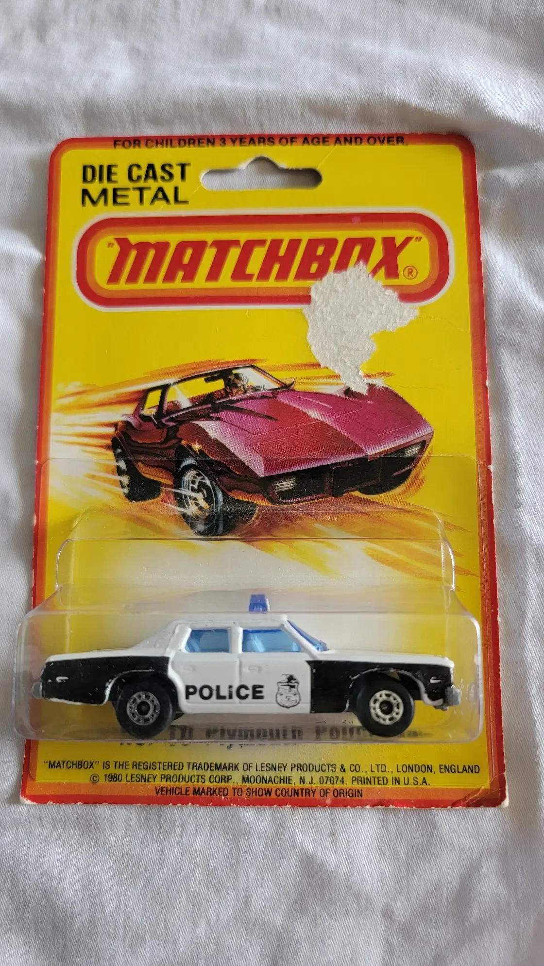 1981 Plymouth Gran Fury White: Long Card: Image 2