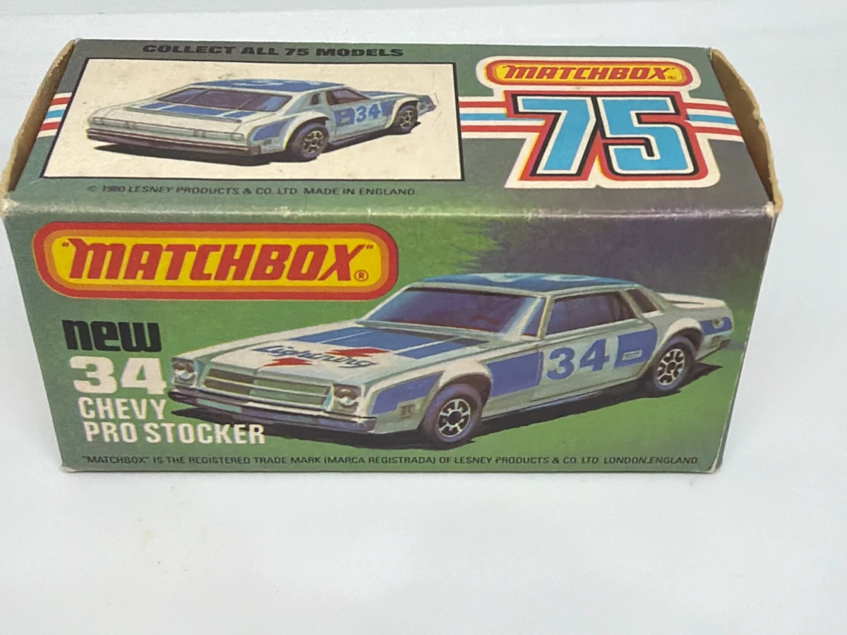 1981 Chevy Pro Stocker White: Box: Image 2