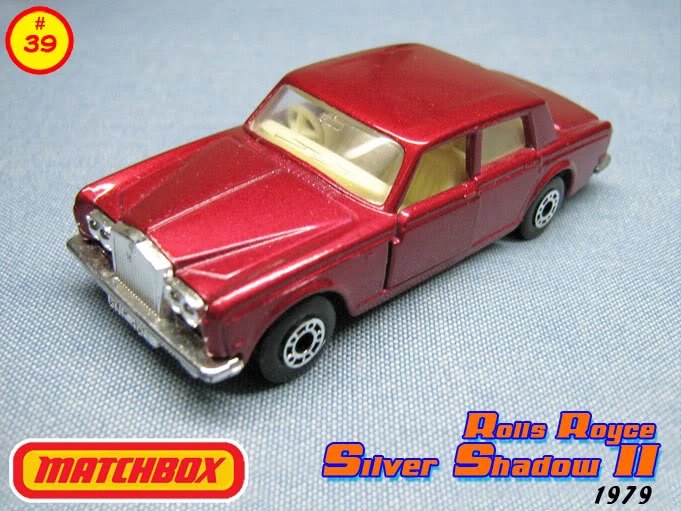 Hot Wheels Rolls Royce Silver Shadow II