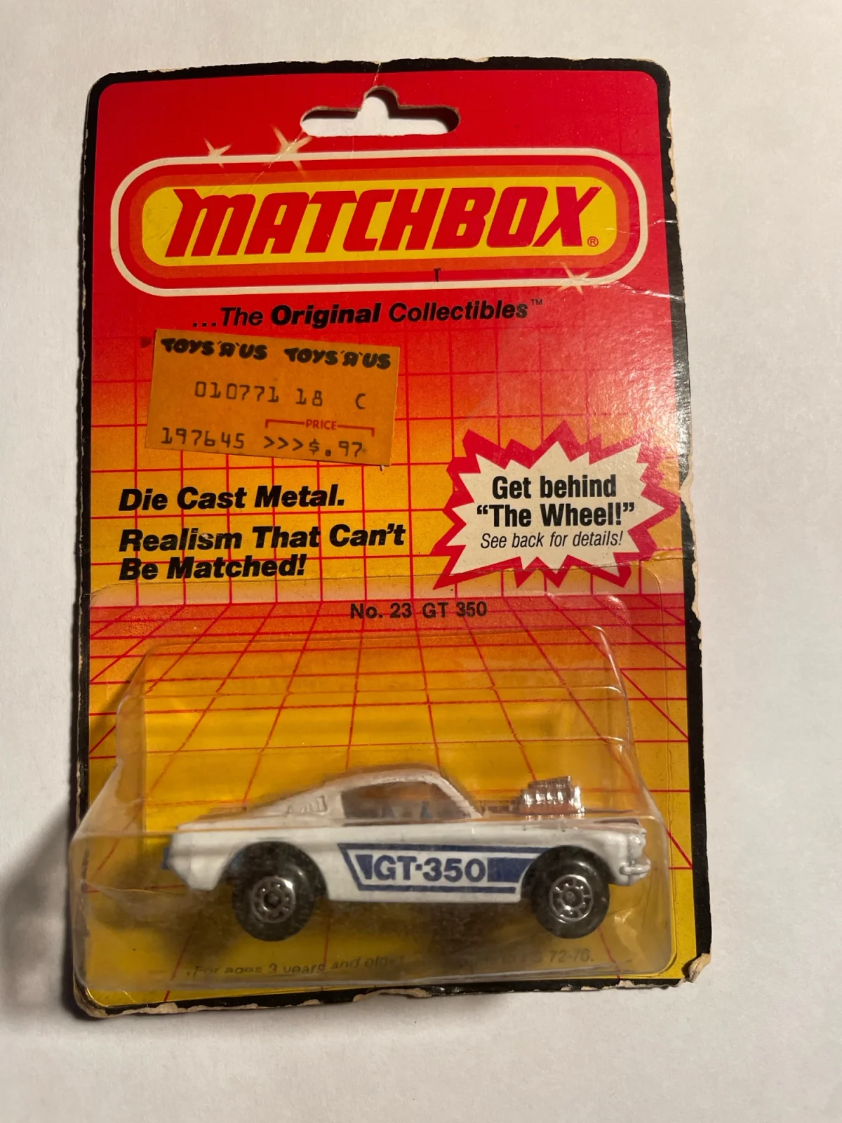 1981 1965 Ford Shelby Mustang GT 350 White: Long Card: Image 2