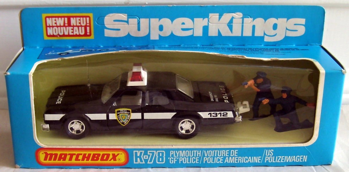 Hot Wheels U.S. Police Car