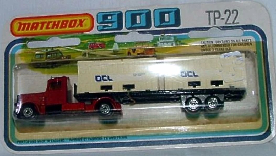 Hot Wheels Long Haul Double Container Truck
