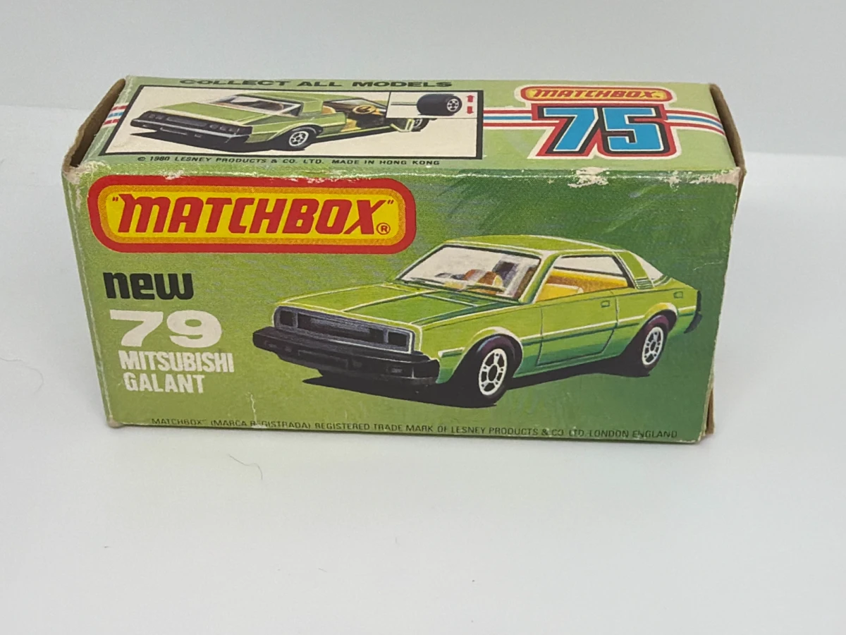 1980 Mitsubishi Galant Eterna Green: Box: Image 2