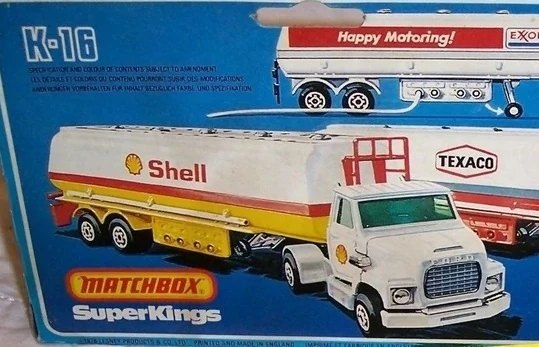 Hot Wheels Petrol Tanker (Shell)