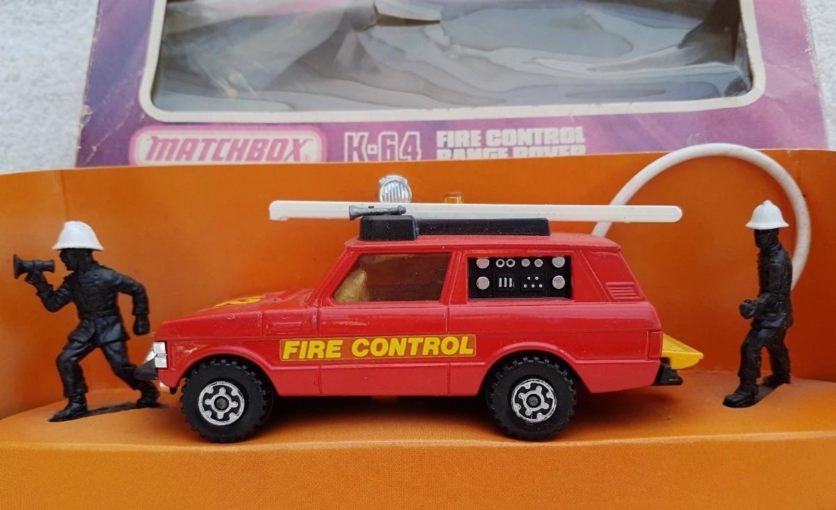 Hot Wheels Fire Control Range Rover