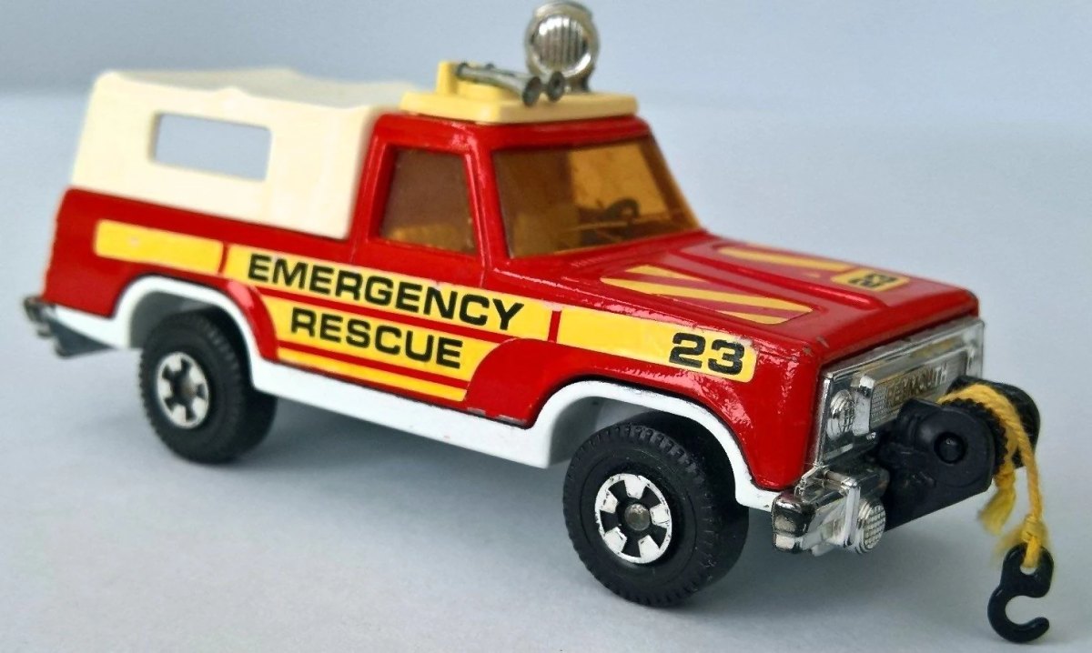 Hot Wheels Plymouth Emergency Recue