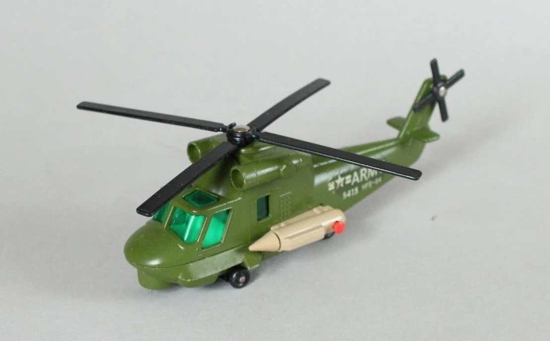 Hot Wheels Army Helicopter
