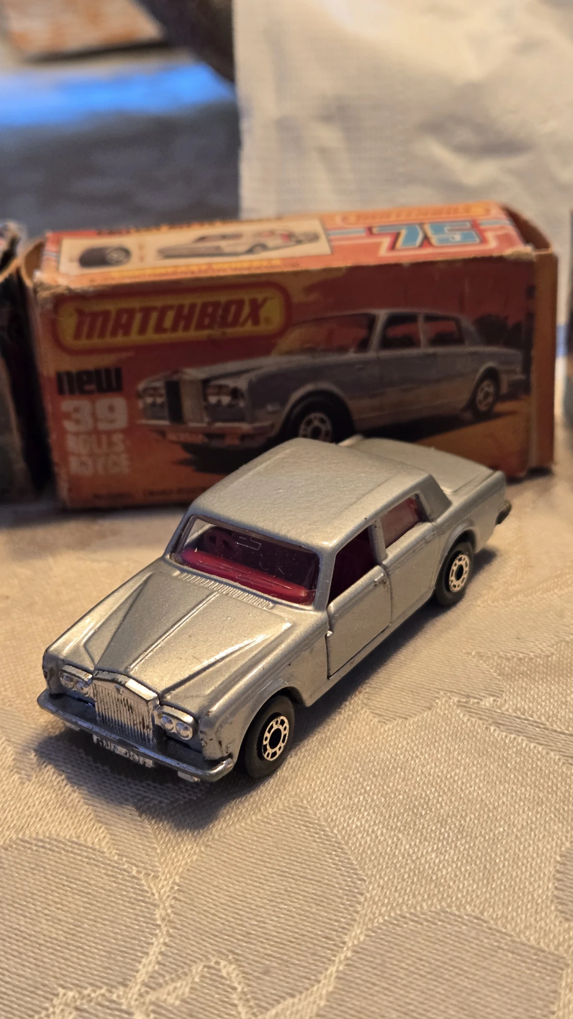 1979 Rolls Royce Silver Shadow II Silver: Box: Image 2