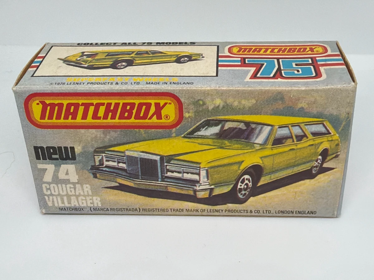1979 Cougar Villager Green: Box: Image 2