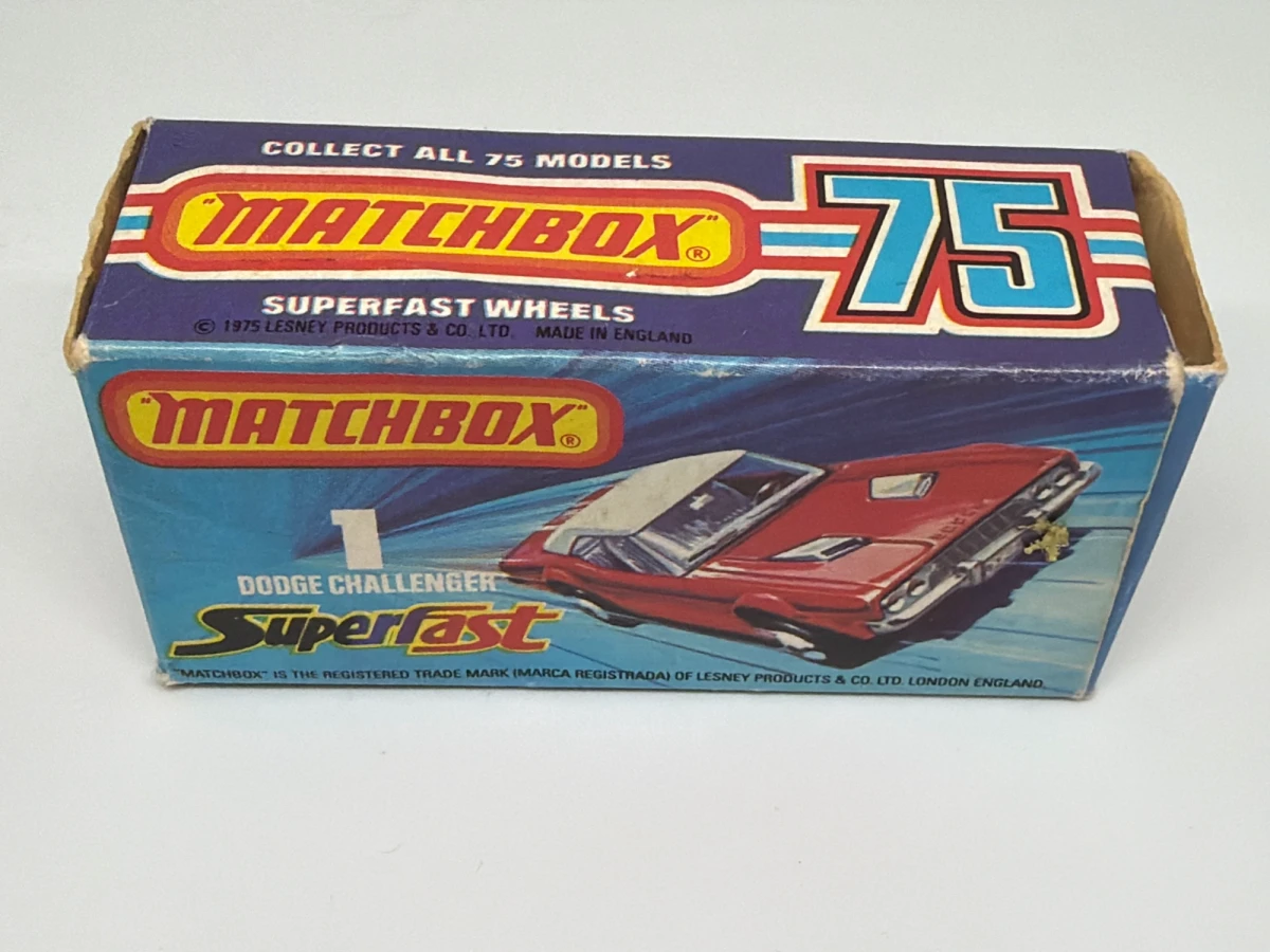 1978 Dodge Challenger Red: Box: Image 2