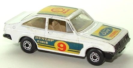Hot Wheels Ford Escort RS2000