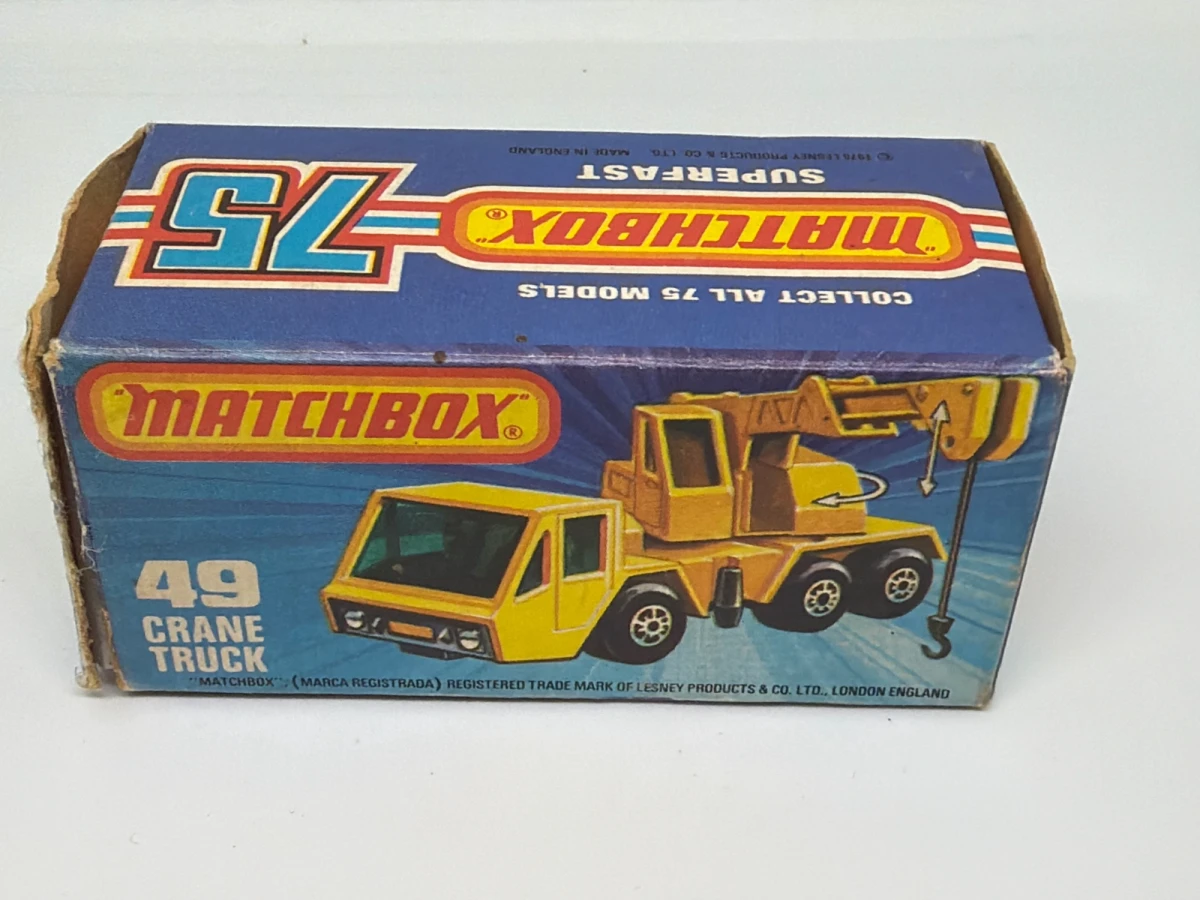1978 Crane Truck Yellow: Box: Image 2