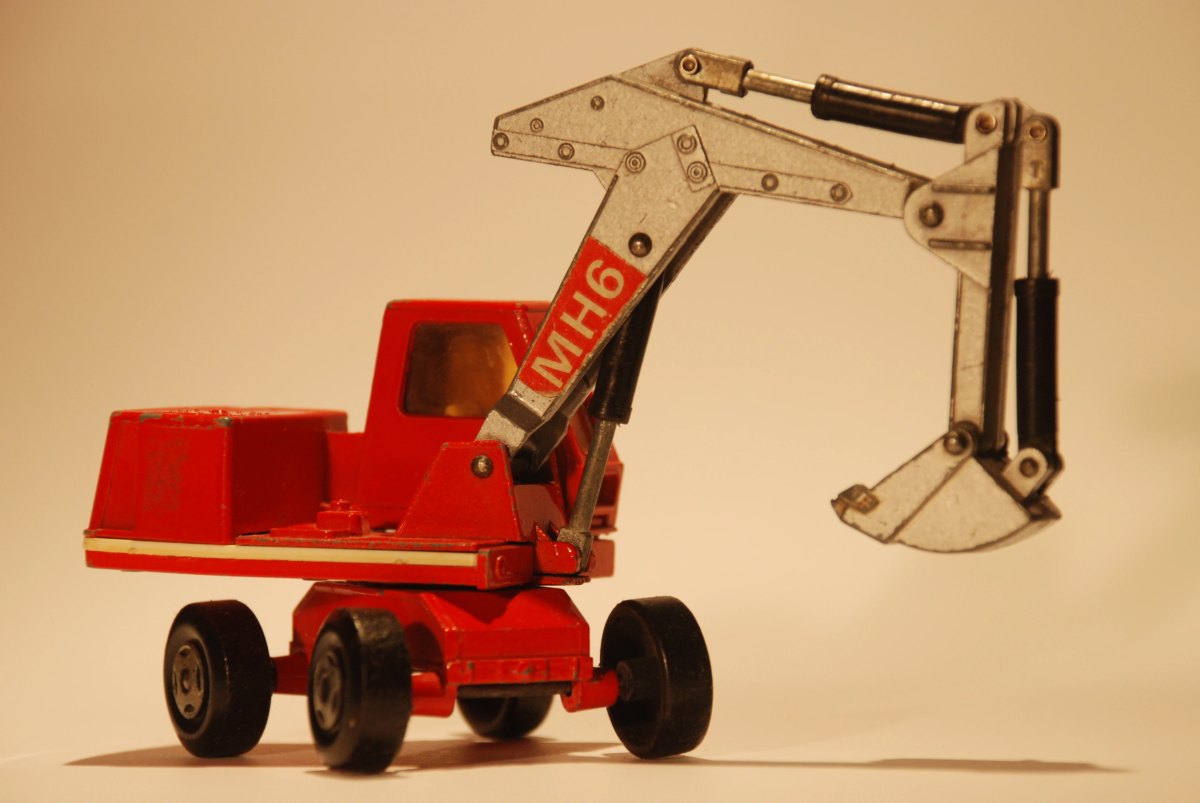 Hot Wheels Hydraulic Excavator