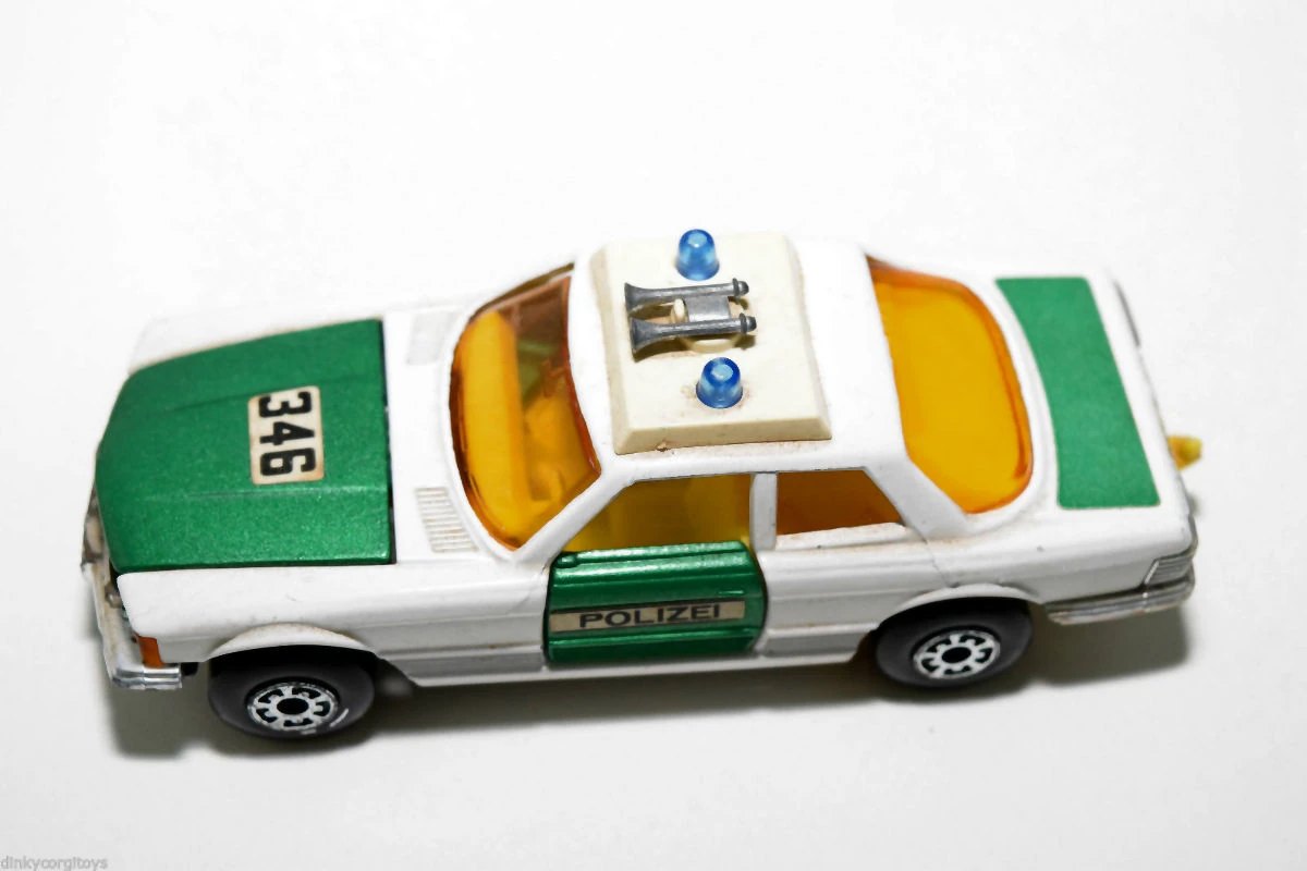 Hot Wheels Mercedes Police Car