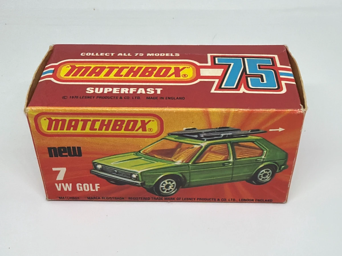 1977 V.W. Golf Green: Box: Image 2