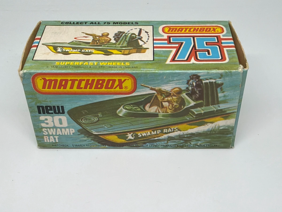 1977 Swamp Rat Green: Box: Image 2