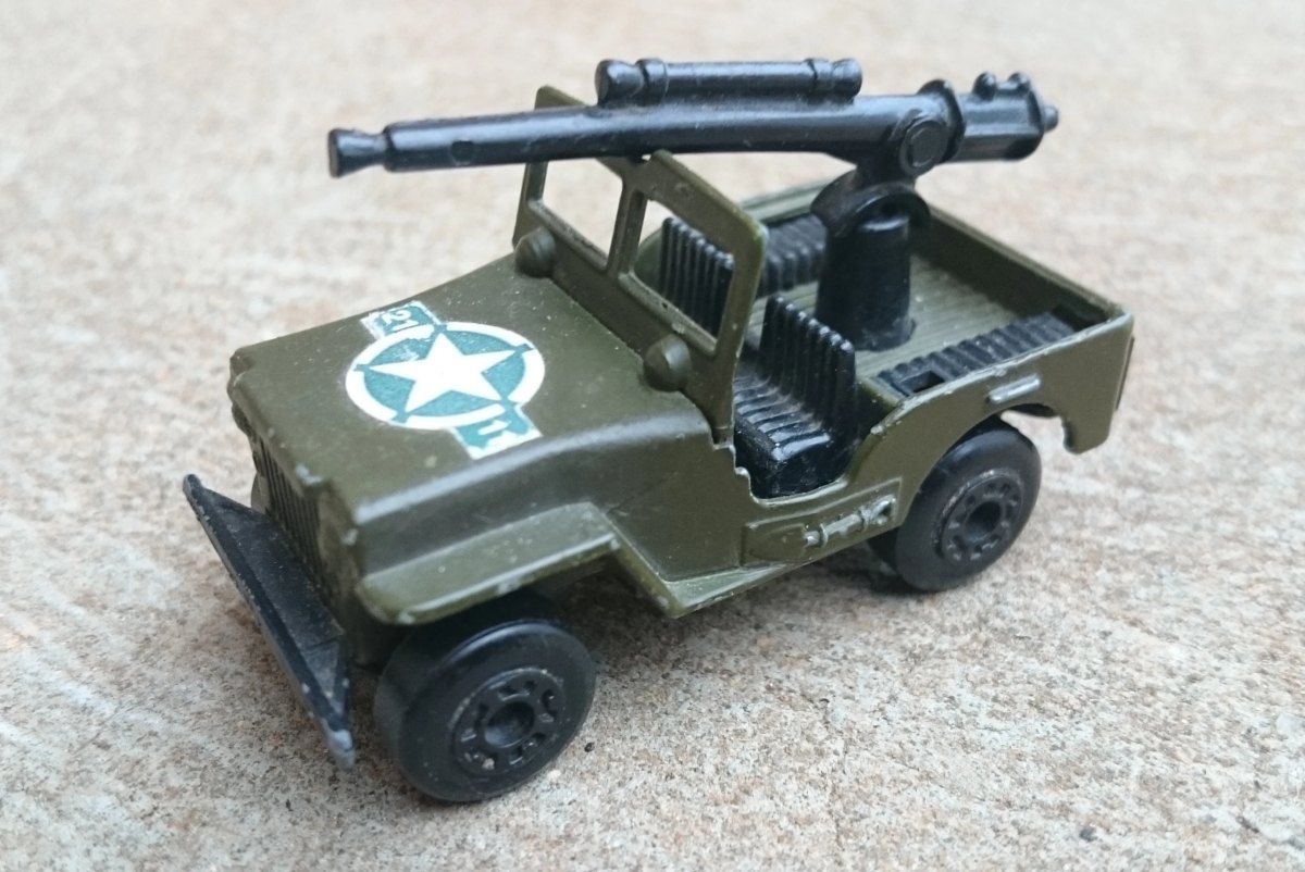 Hot Wheels Armoured Jeep