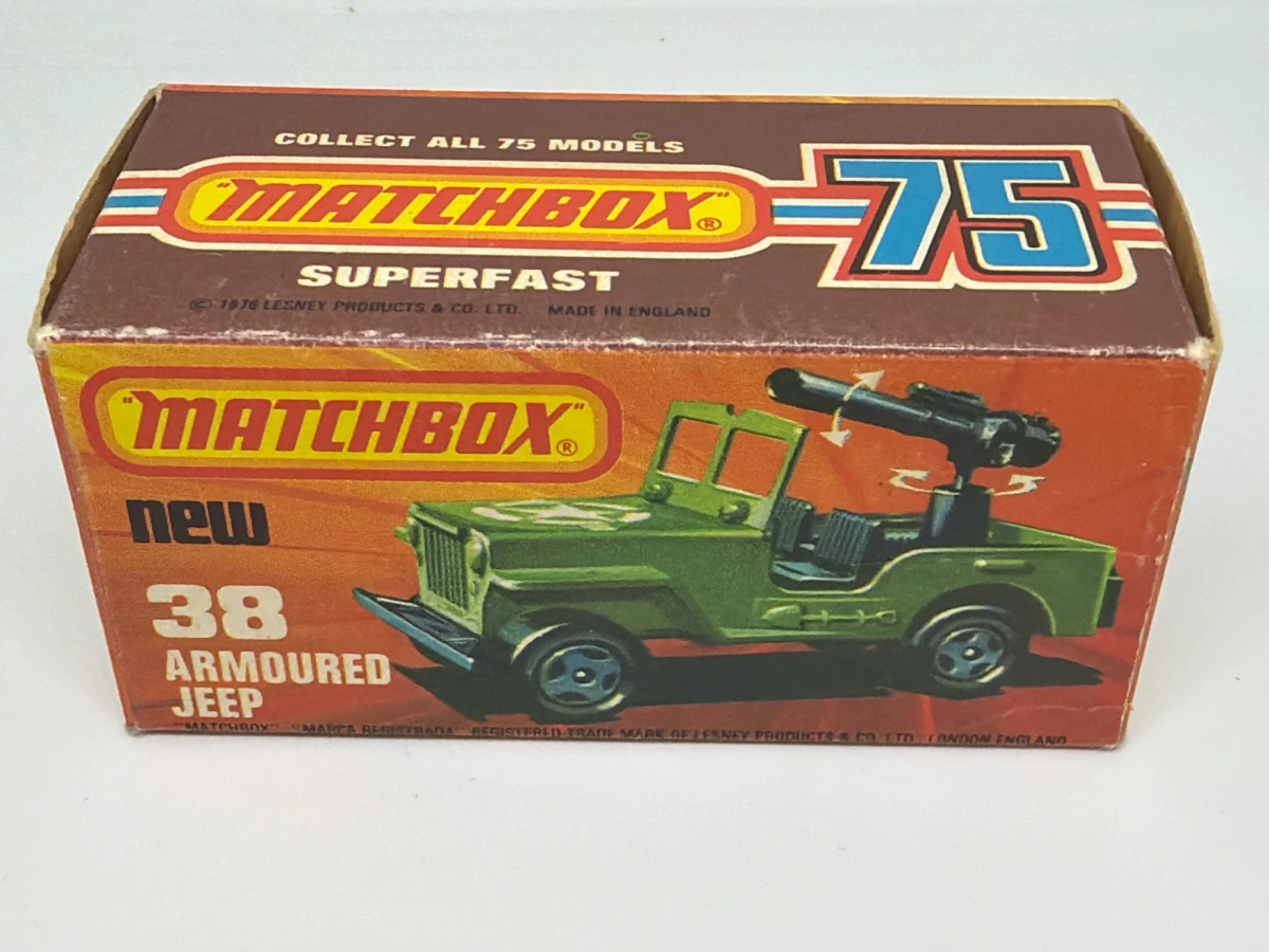 1977 Armoured Jeep Green: Box: Image 2
