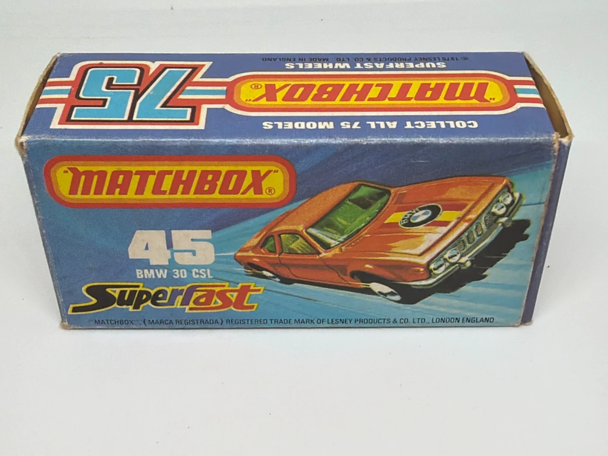 1977 BMW 3.0 CSL Orange: Box: Image 2