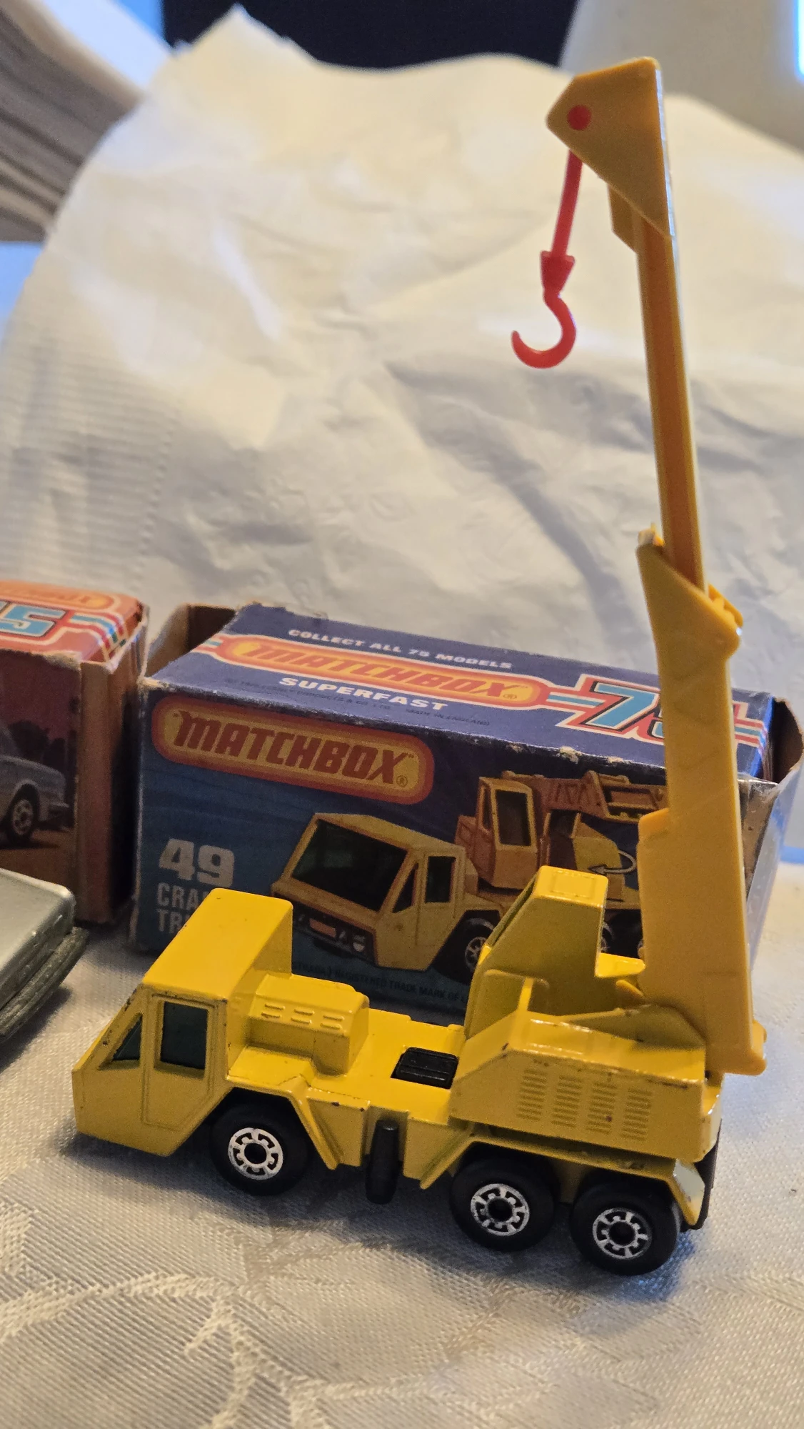 1977 Crane Truck Yellow: Box: Image 2
