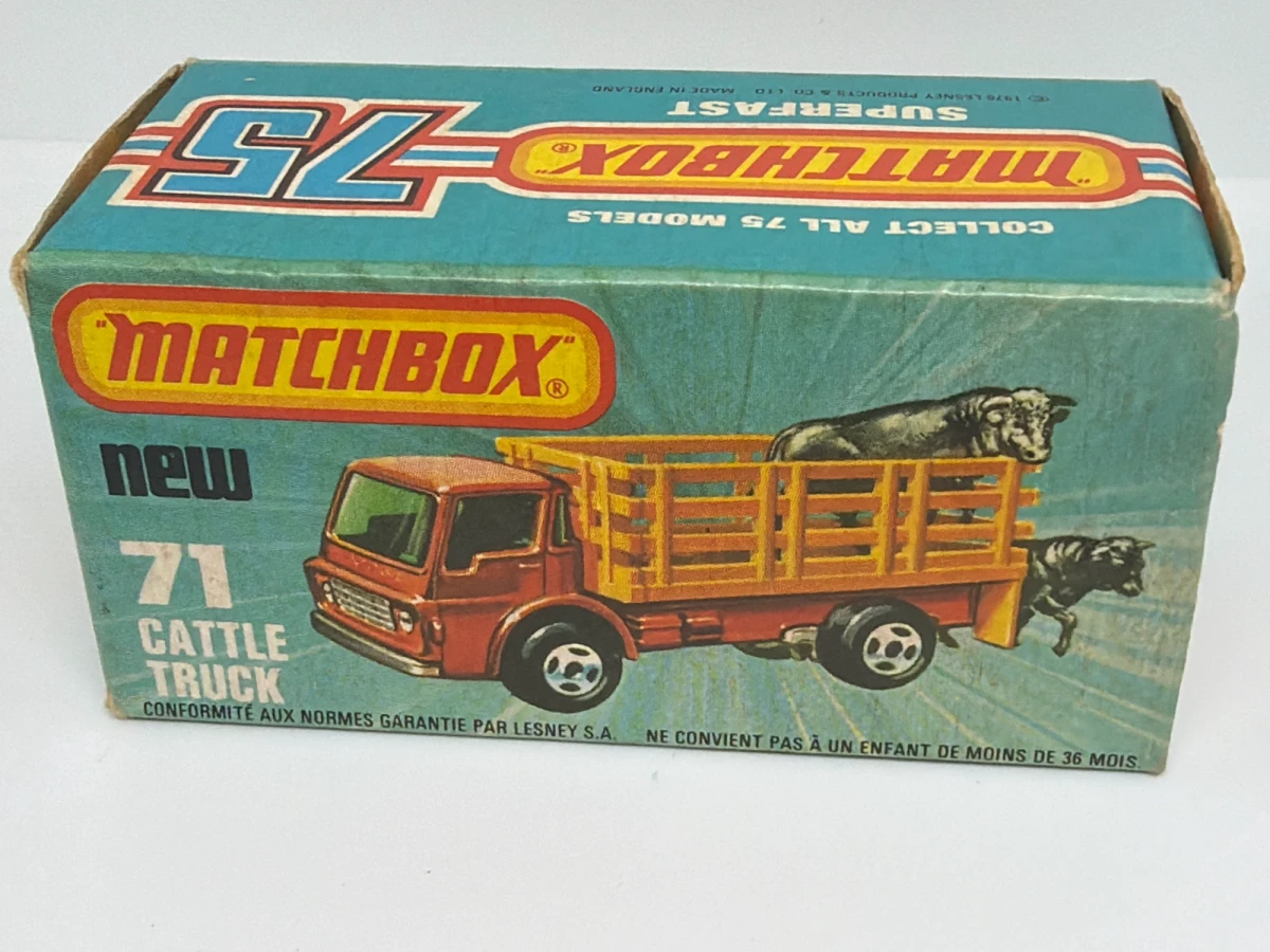 1977 Cattle Truck Orange: Box: Image 2