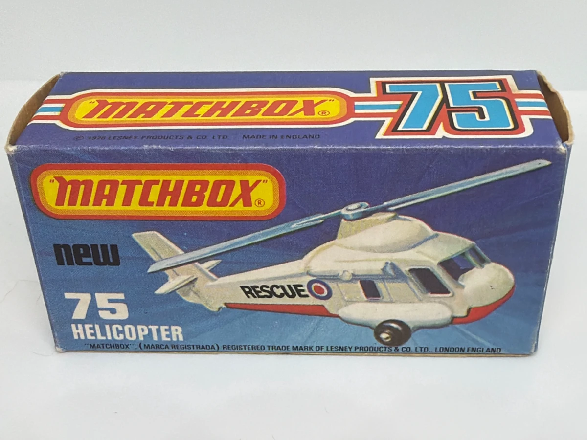 1977 Seasprite Helicopter White: Box: Image 3
