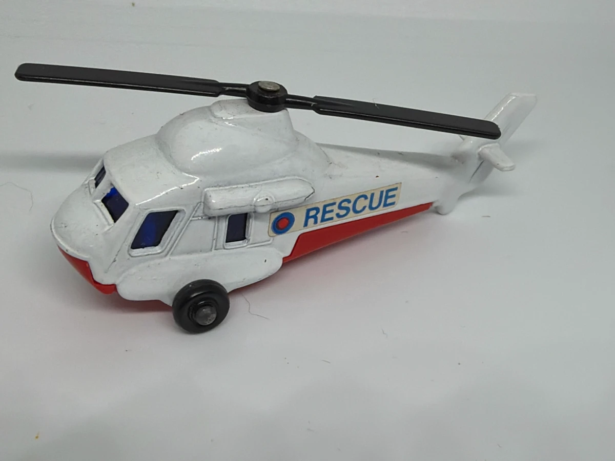 1977 Seasprite Helicopter White: No Package: Image 2
