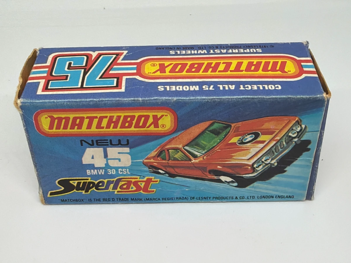 1976 BMW 3.0 CSL Orange: Box: Image 2