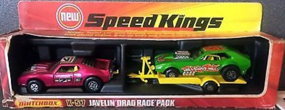 Hot Wheels Javelin Drag Racing Set