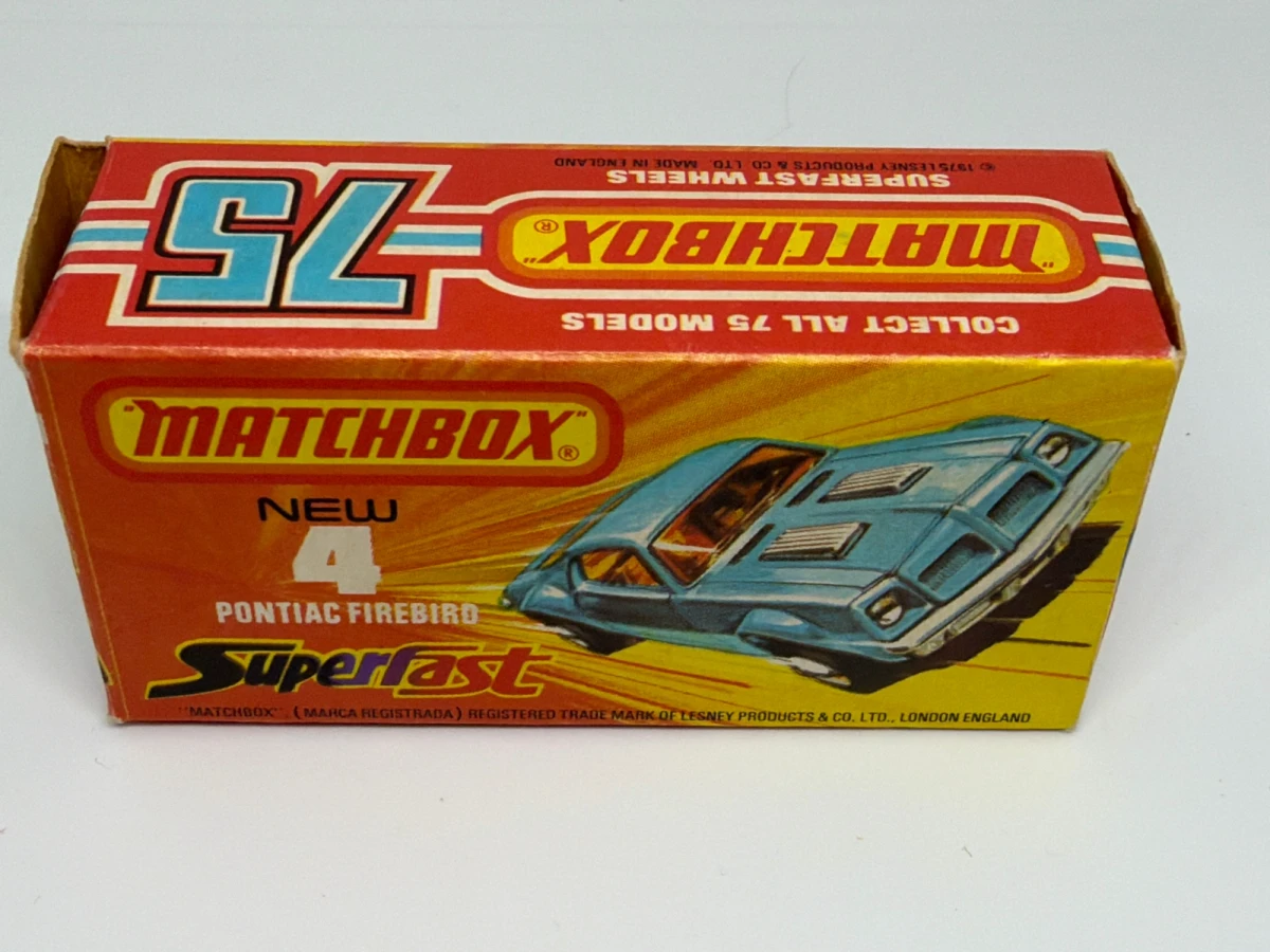 1975 Pontiac Firebird Blue: Box: Image 2