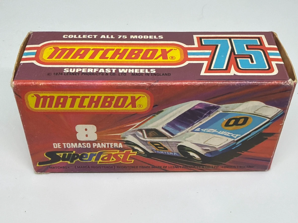 1975 De Tomaso Pantera White: Box: Image 2