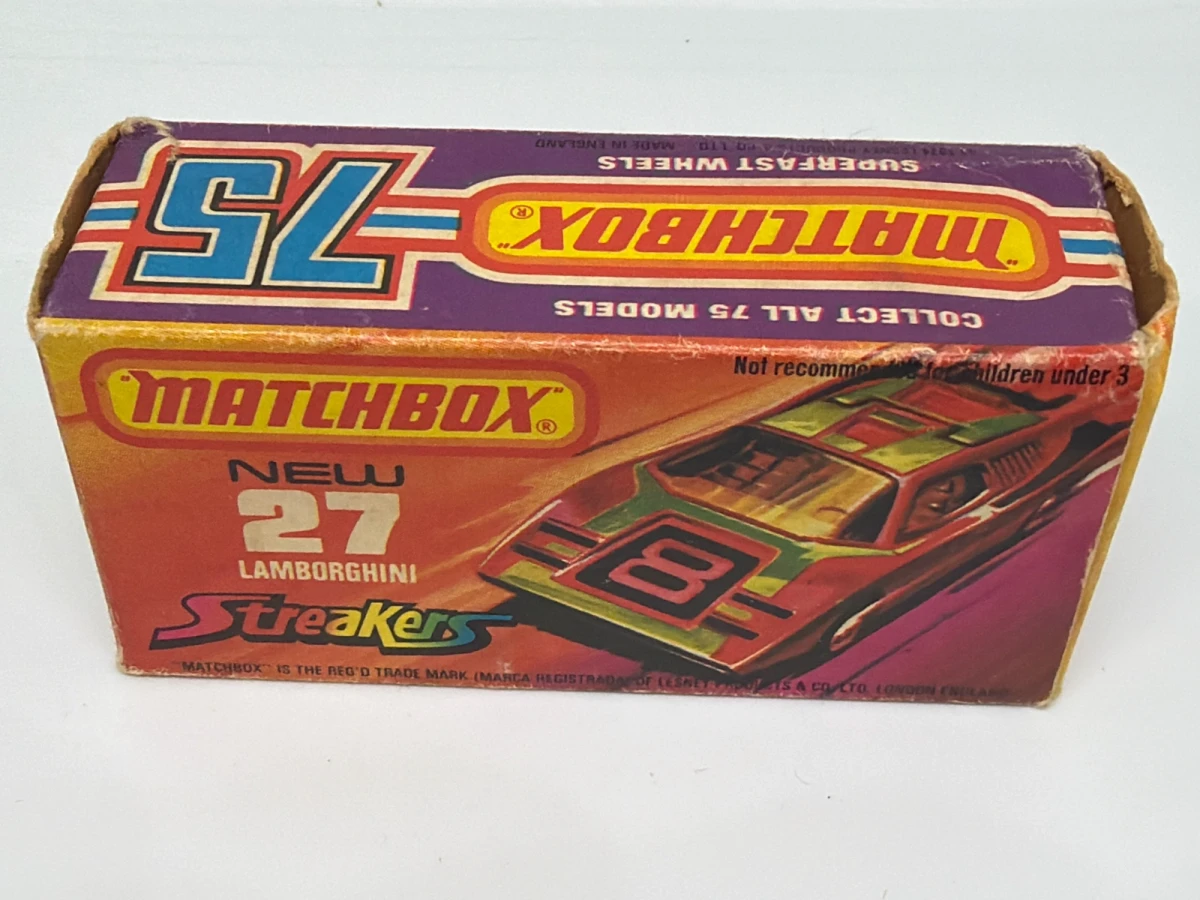 1975 Lamborghini Countach Orange: Box: Image 2