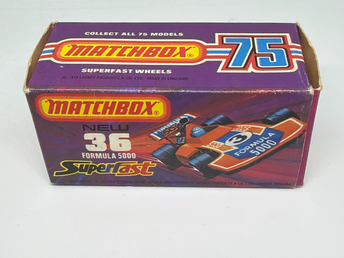 1975 Formula 5000 Orange: Box: Image 2