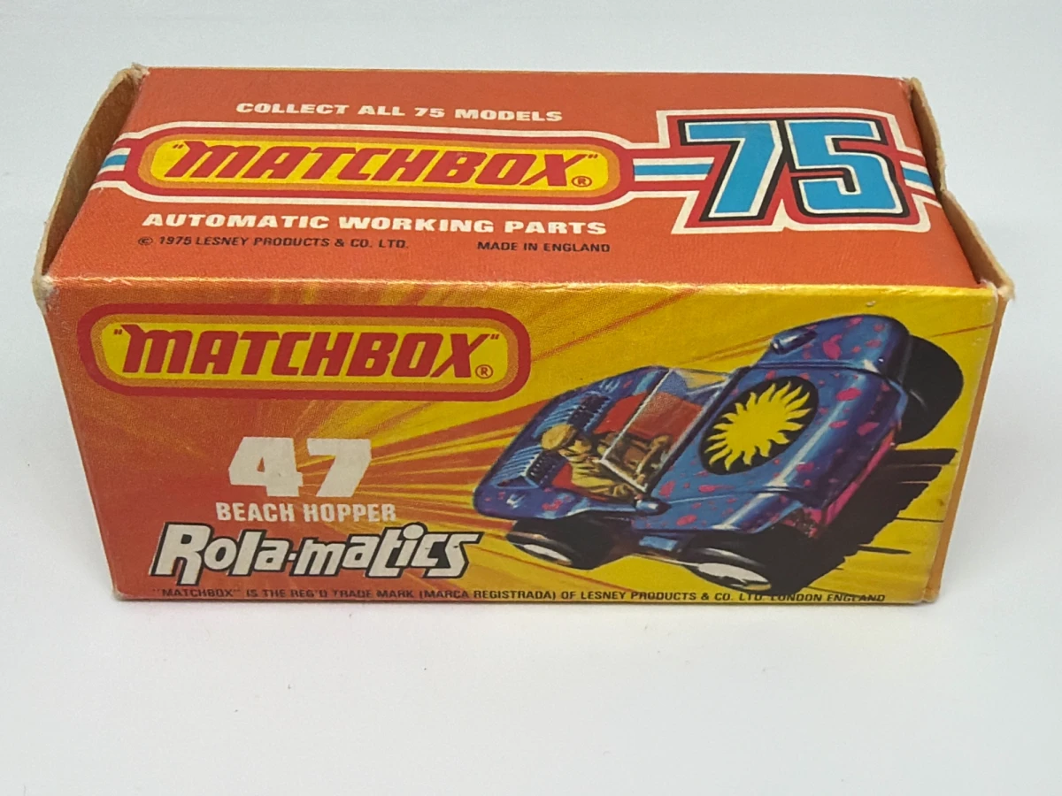 1975 Beach Hopper Blue: Box: Image 2