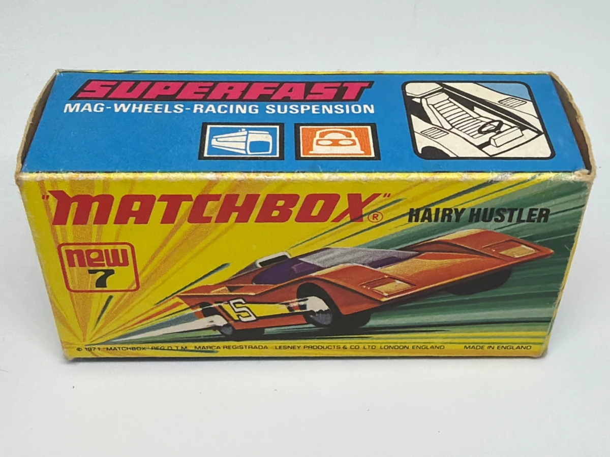 1974 Hairy Hustler Red: Box: Image 2