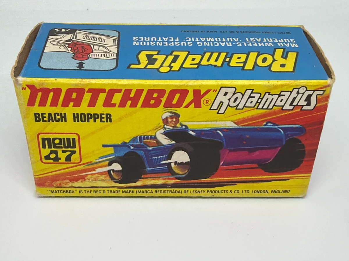 1974 Beach Hopper Blue: Box: Image 2