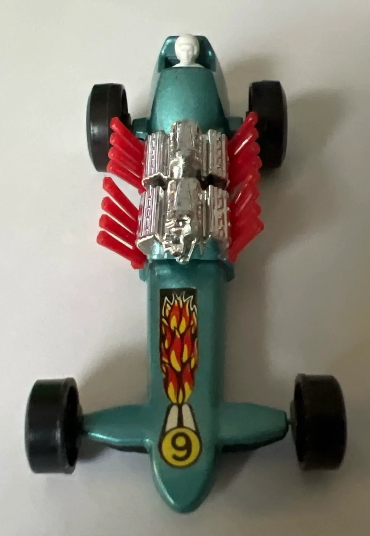 1974 Slingshot Dragster Blue: No Package: Image 3