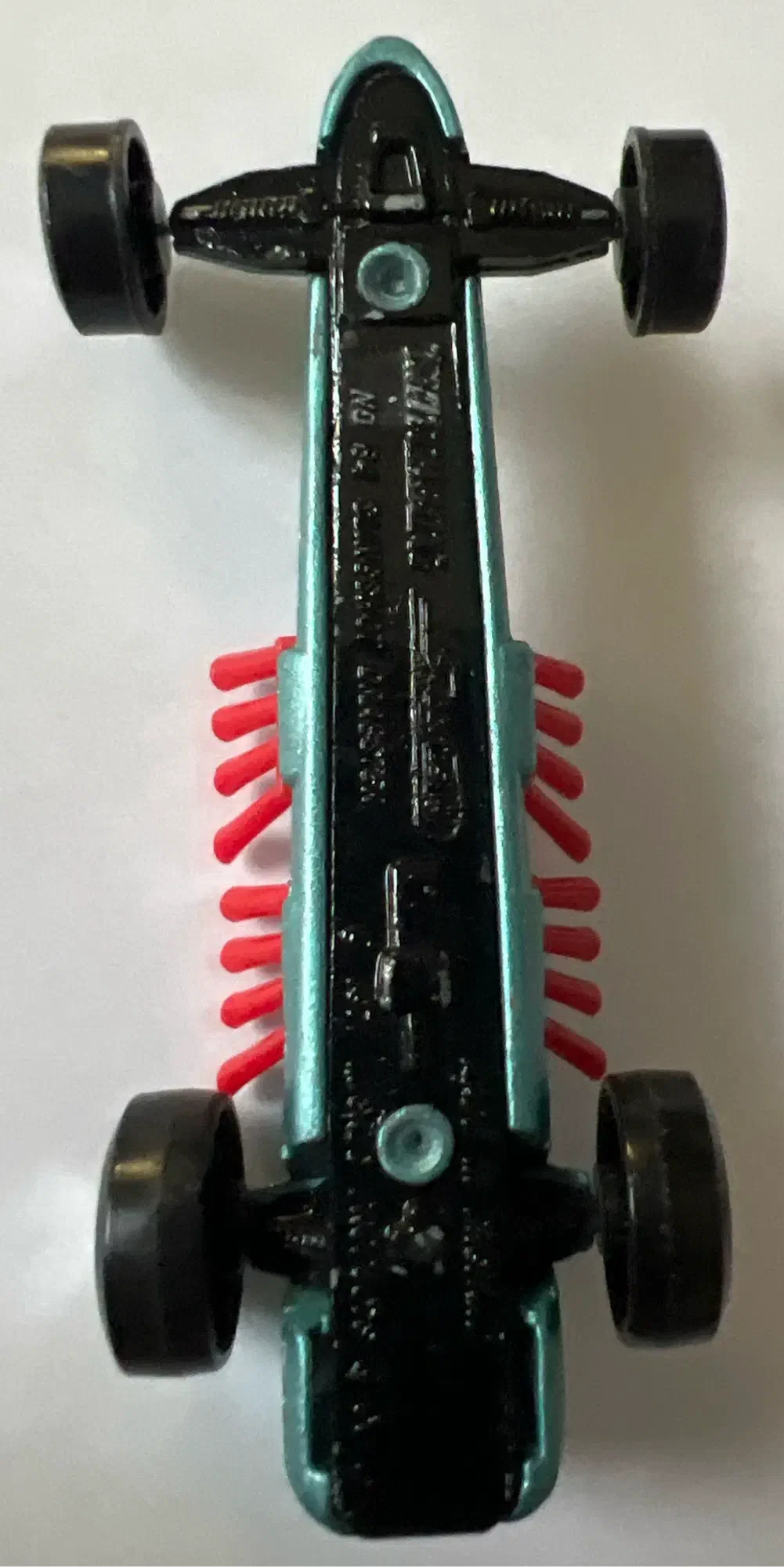 1974 Slingshot Dragster Blue: No Package: Image 5