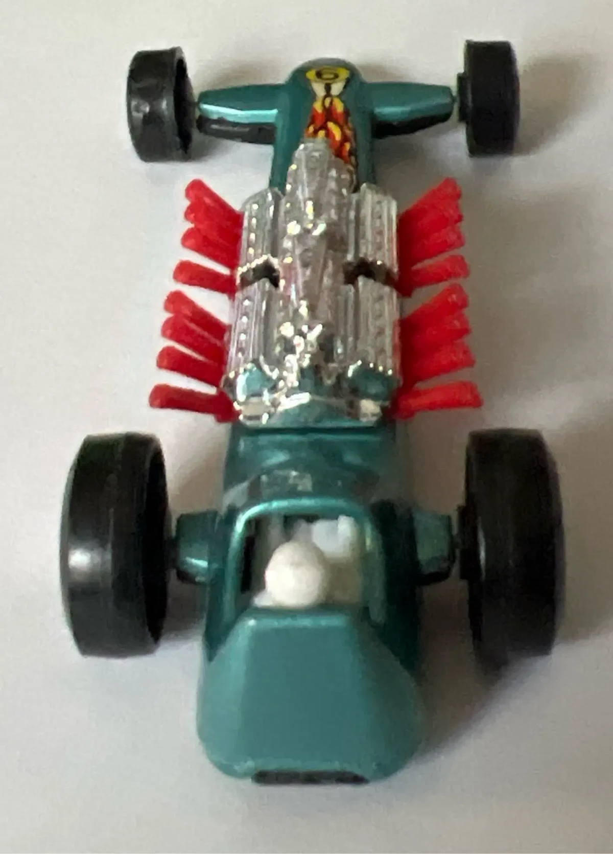 1974 Slingshot Dragster Blue: No Package: Image 4