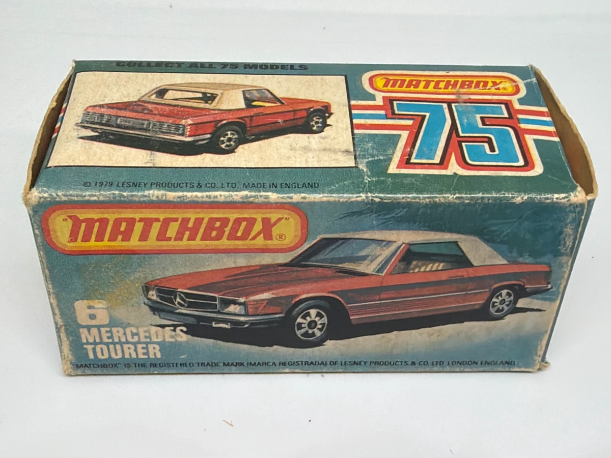 1974 Mercedes 350 SLC Red: Box: Image 2