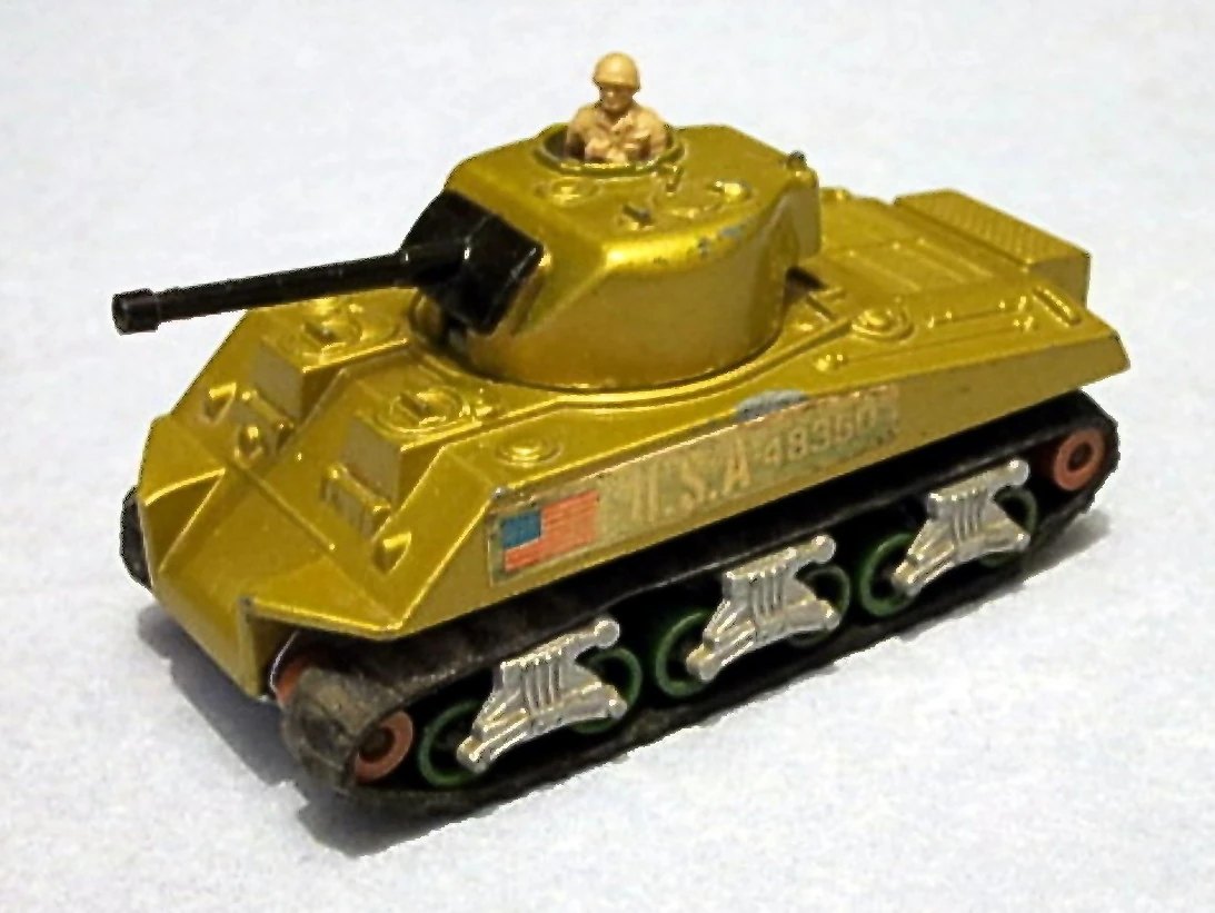 Hot Wheels Sherman Tank