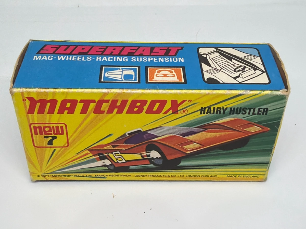 1972 Hairy Hustler: Box: Image 2