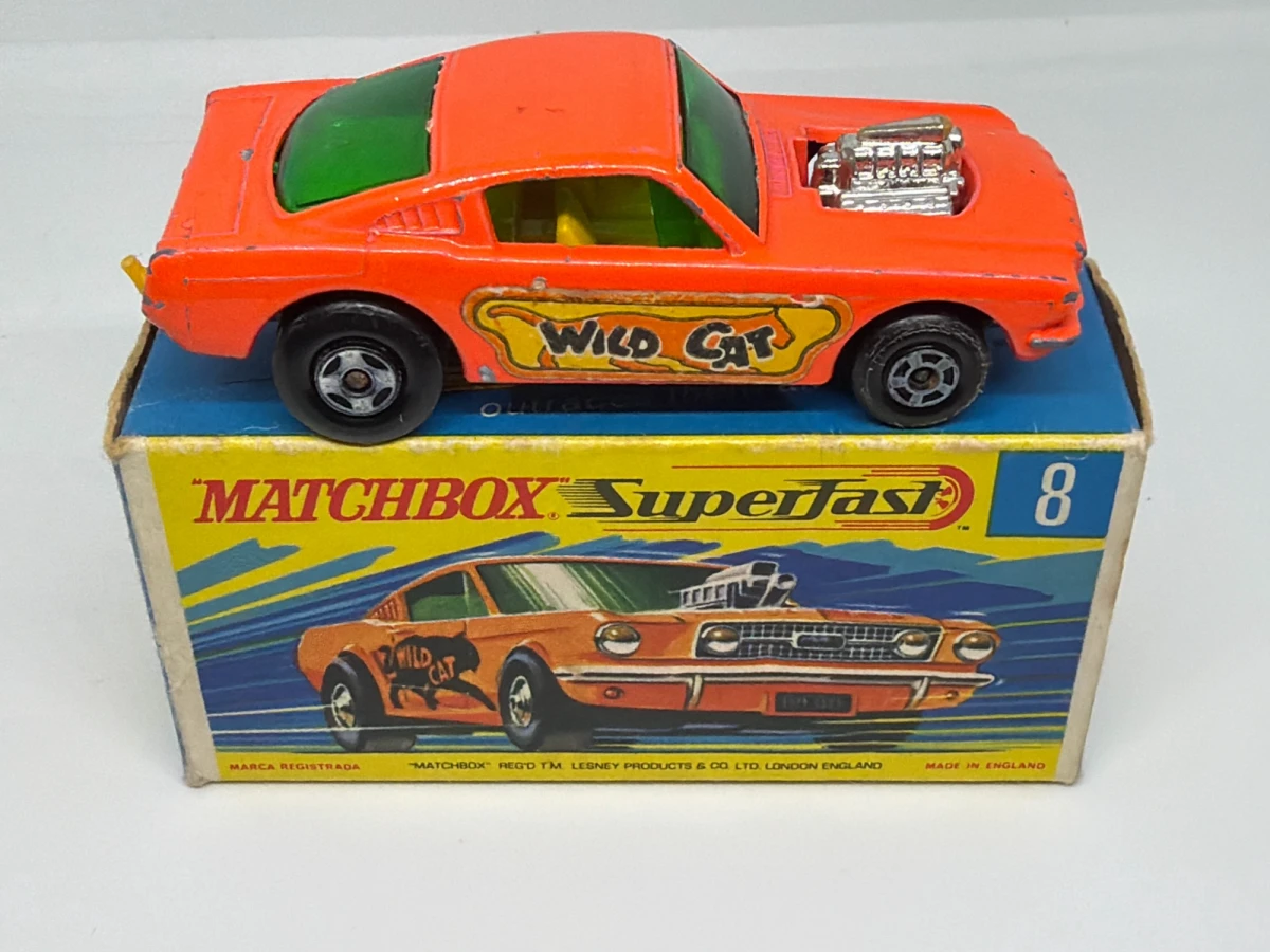 1972 Wildcat Dragster Orange: Box: Image 2