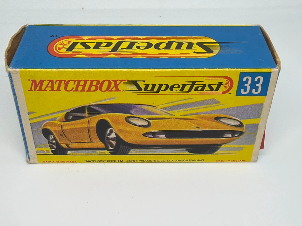 1972 Lamborghini Miura Gold: Box: Image 2