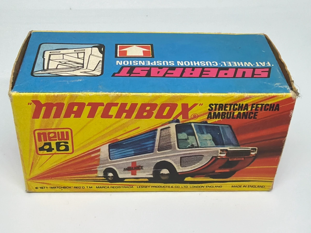 1972 Stretcha Fetcha White: Box: Image 2